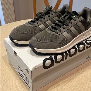 Adidas Olive Green Athletic Shoes. NIB